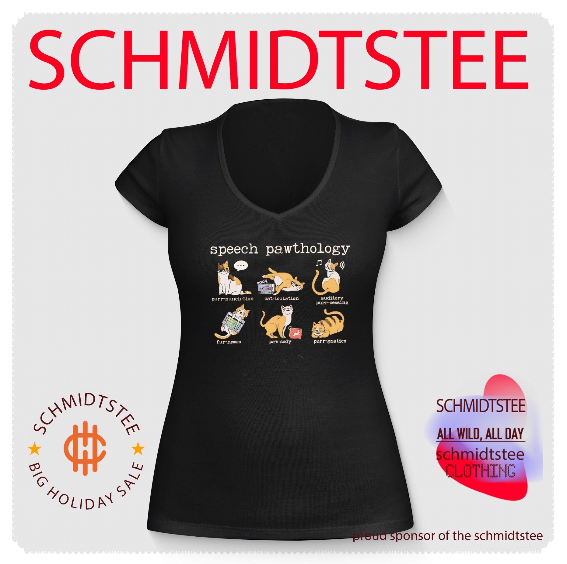 Cats Speech Therapy icon shirt