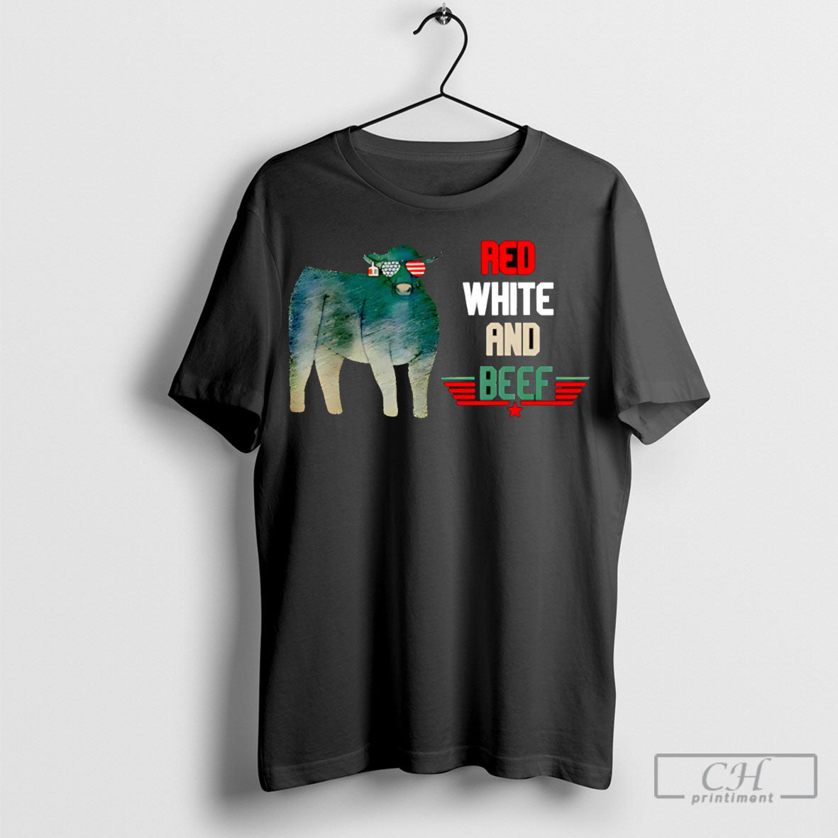 Cattle Red White And Beef Shirt