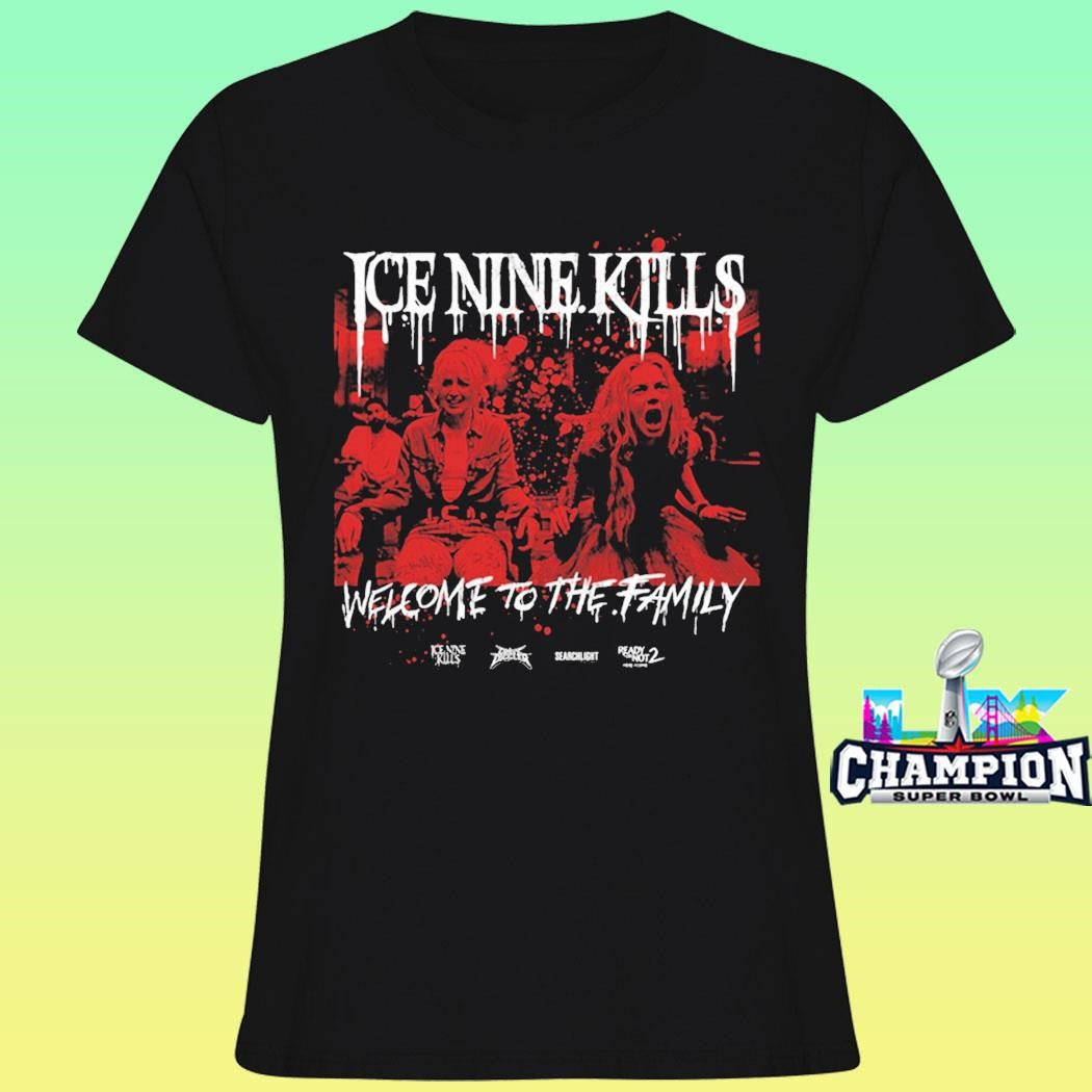 Ce Nine Kills X Ready Or Not 2 Here I Come Welcome To The Family Shirt