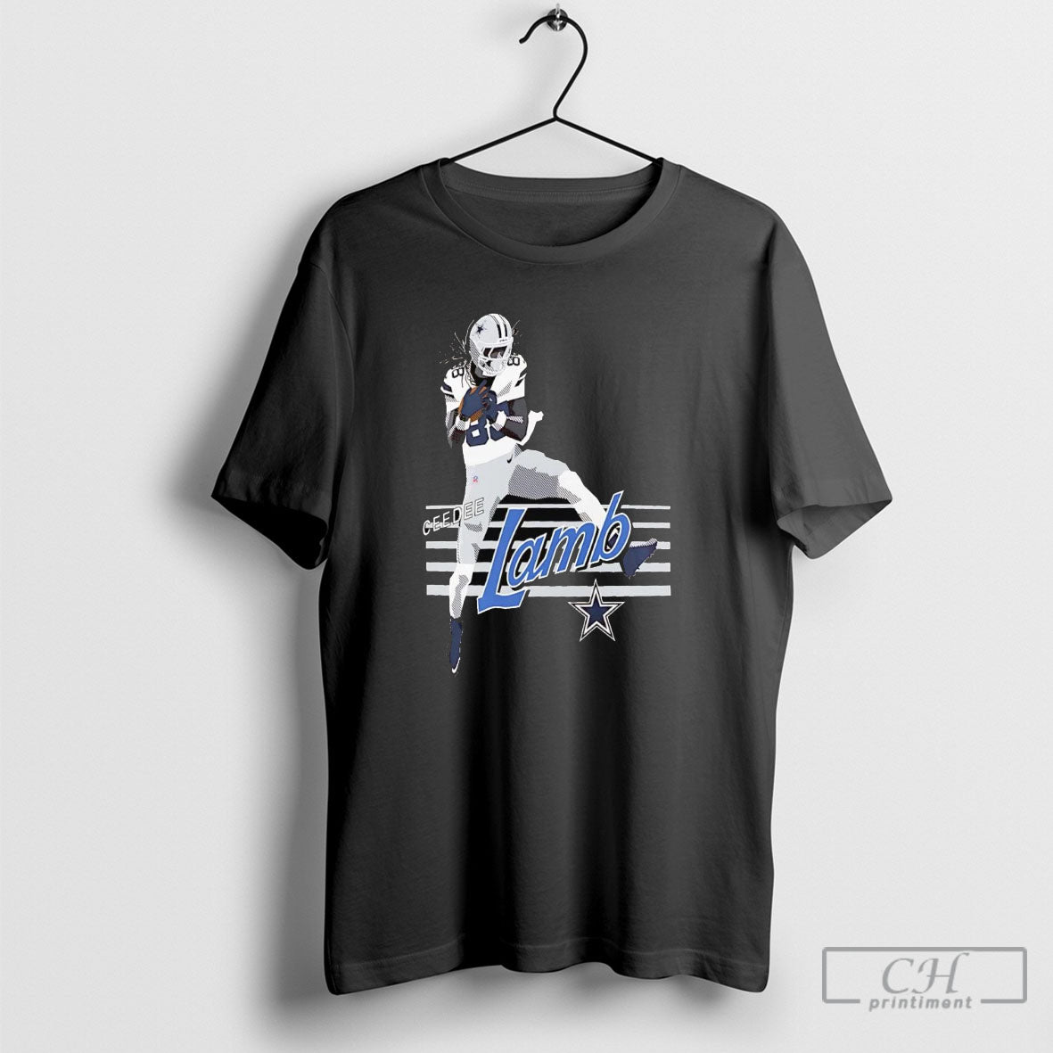 Ceedee Lamb Running Dallas Cowboys Shirt Sweater