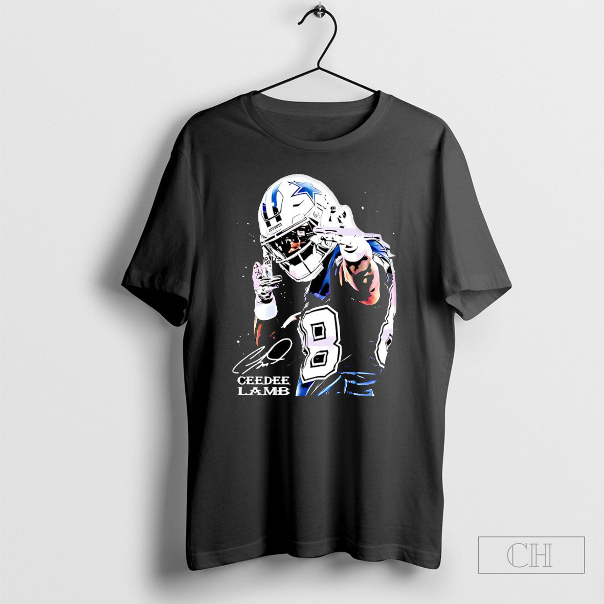 Ceedee Lamb Dallas Cowboys Rookie Wide Receiver Signature Tee Shirt