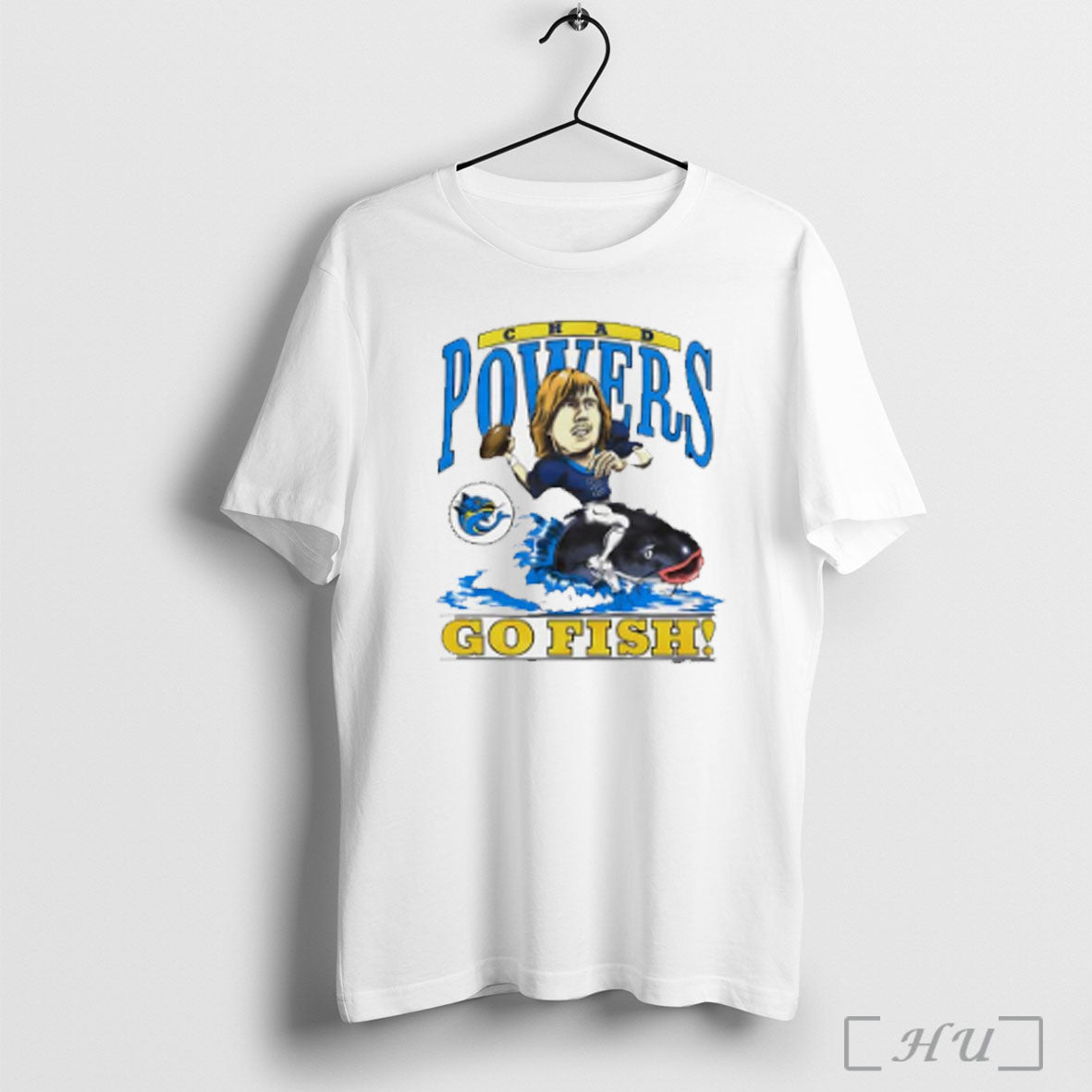 Chad Powers Go Fish Cartoon T Shirt