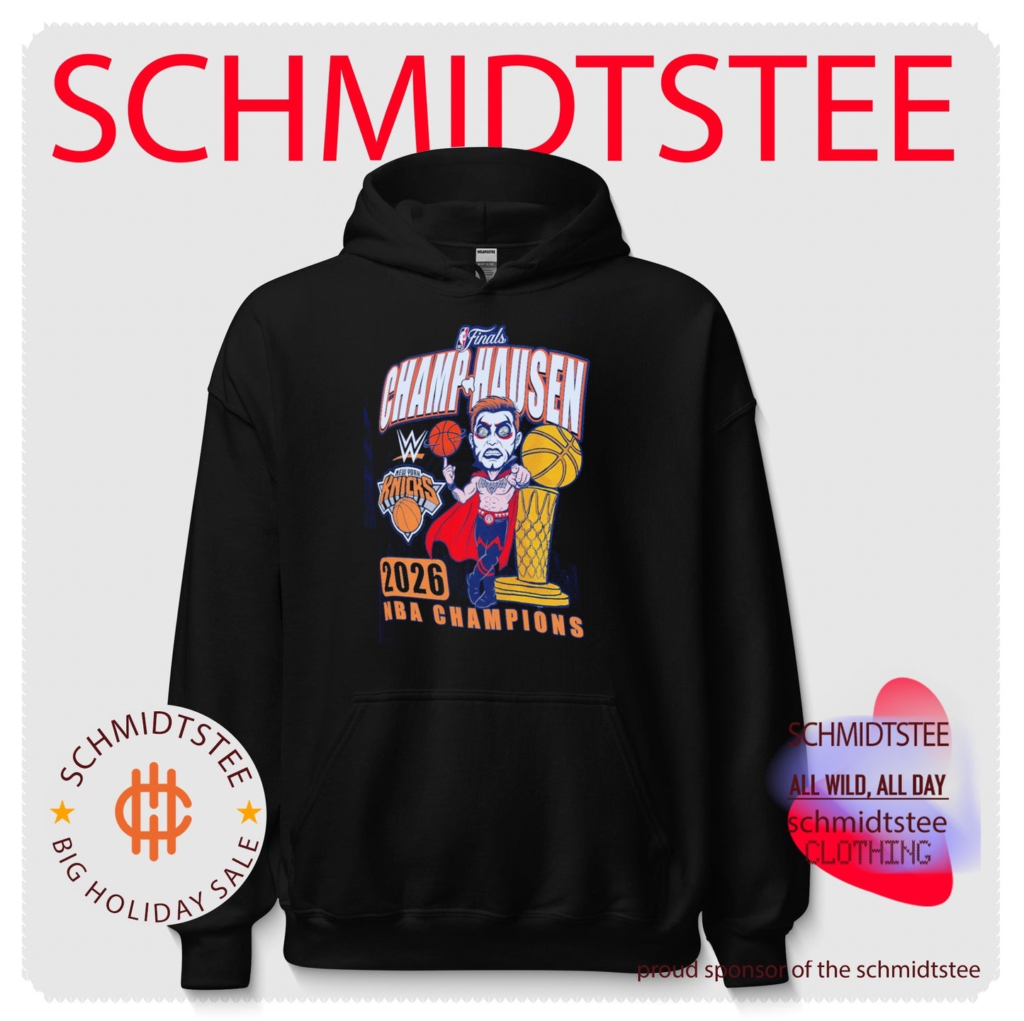 Champhausen Danhausen X New York Knicks 2026 Champions shirt