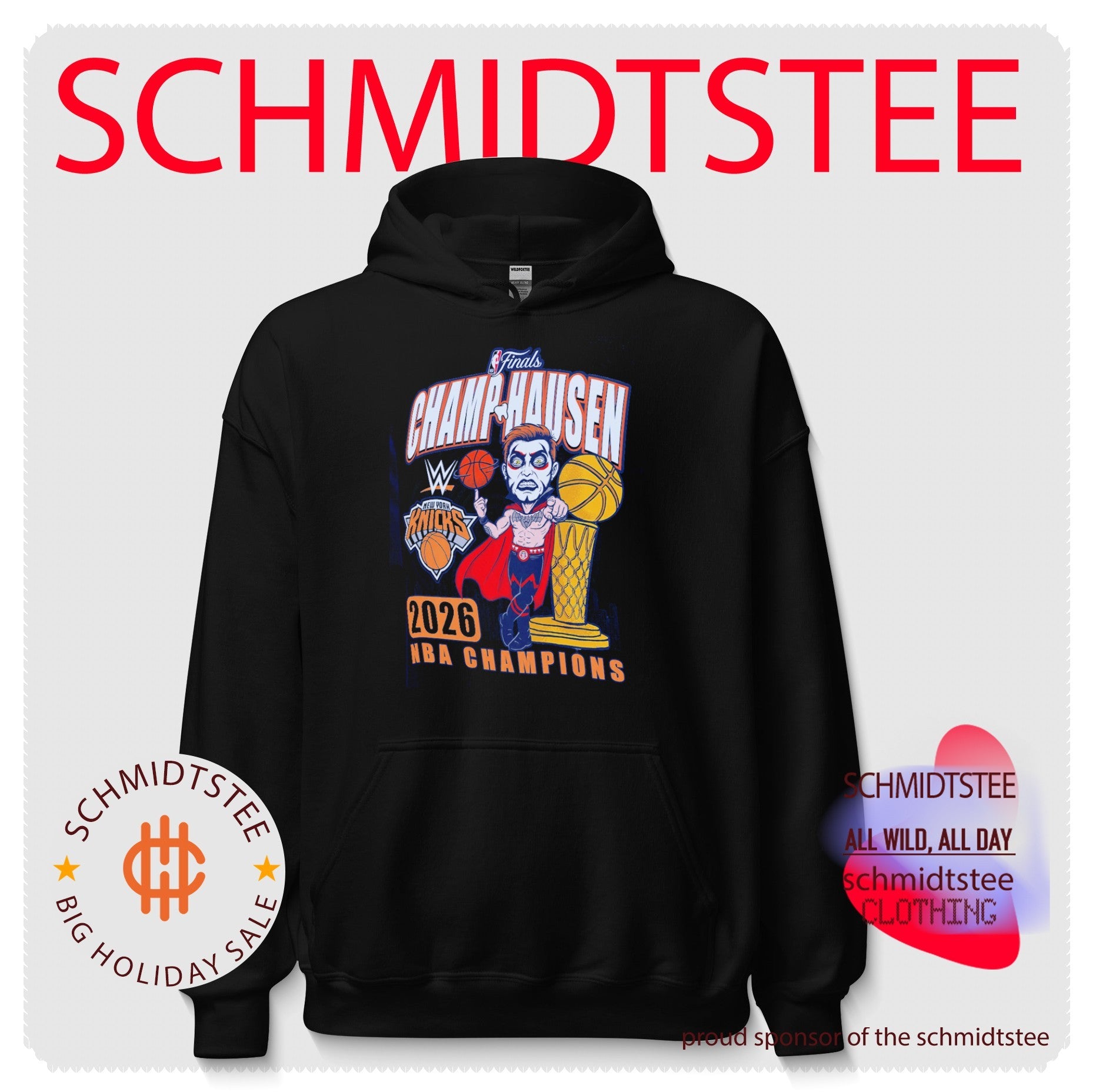 Champhausen Danhausen X New York Knicks 2026 Champions shirt