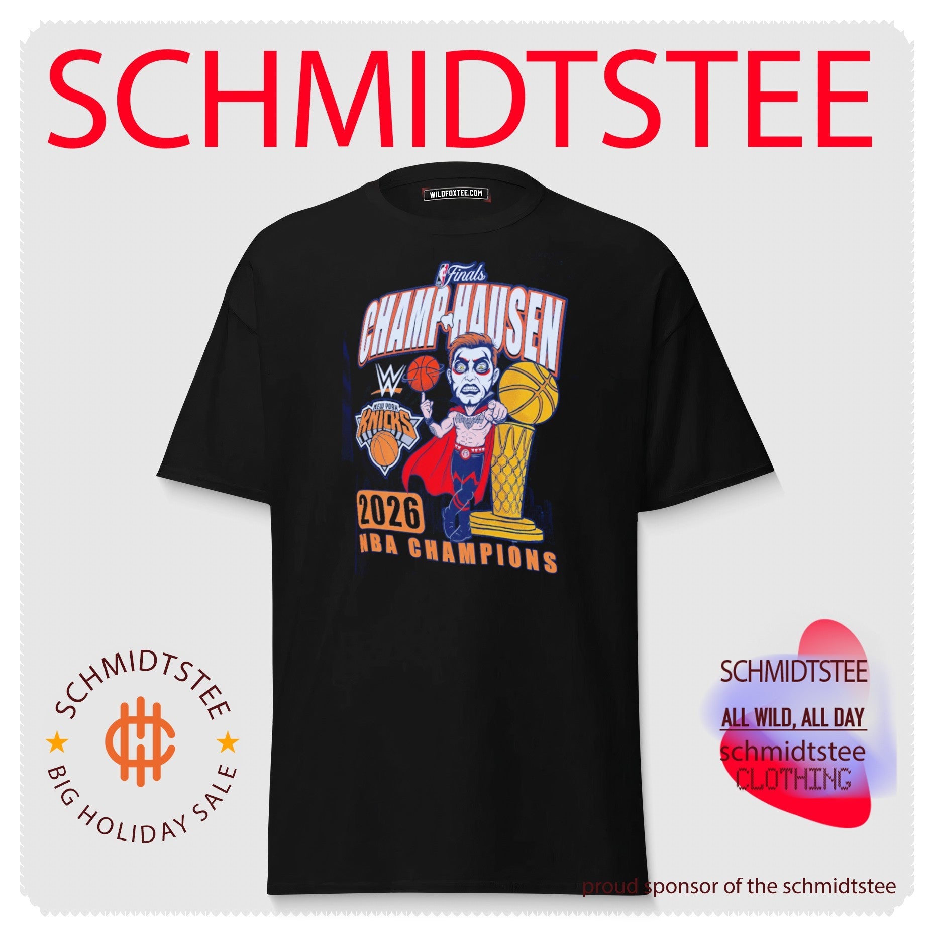 Champhausen Danhausen X New York Knicks 2026 Champions shirt