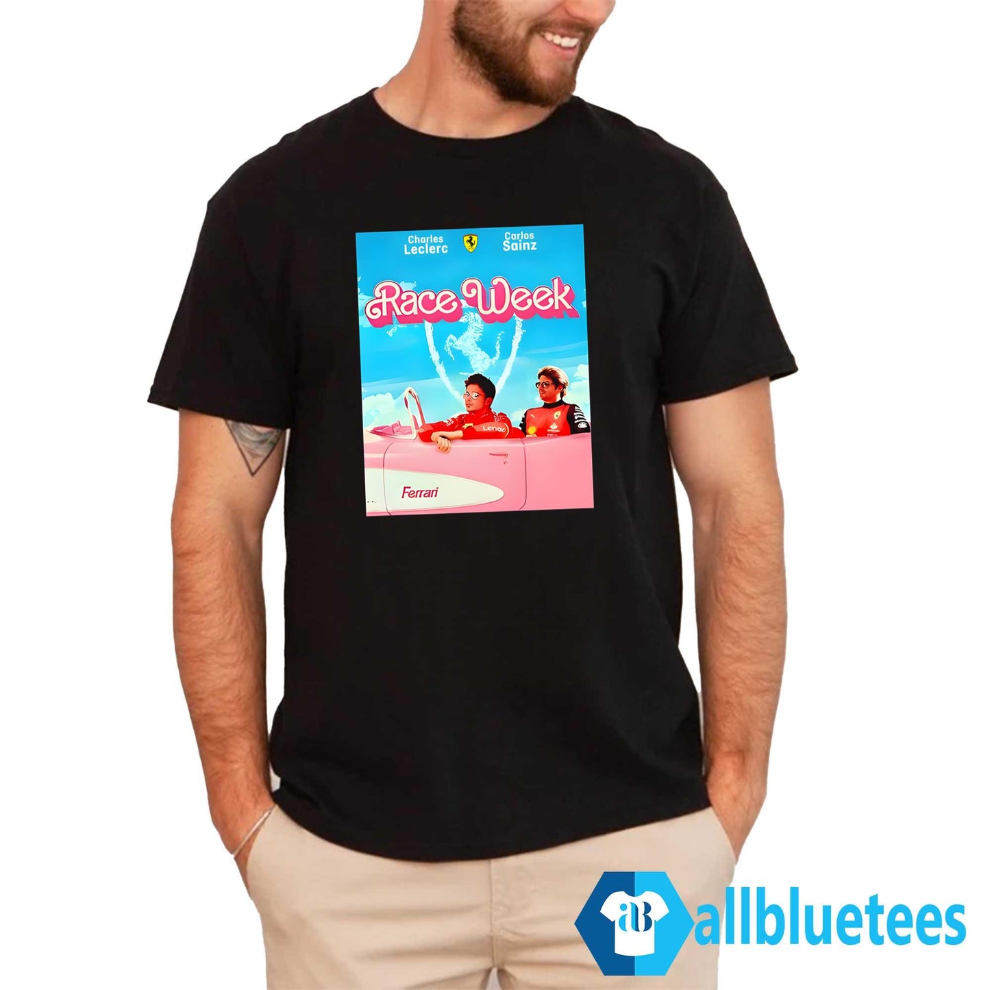 Charles Leclerc Carlos Sainz Race Week Barbie Shirt