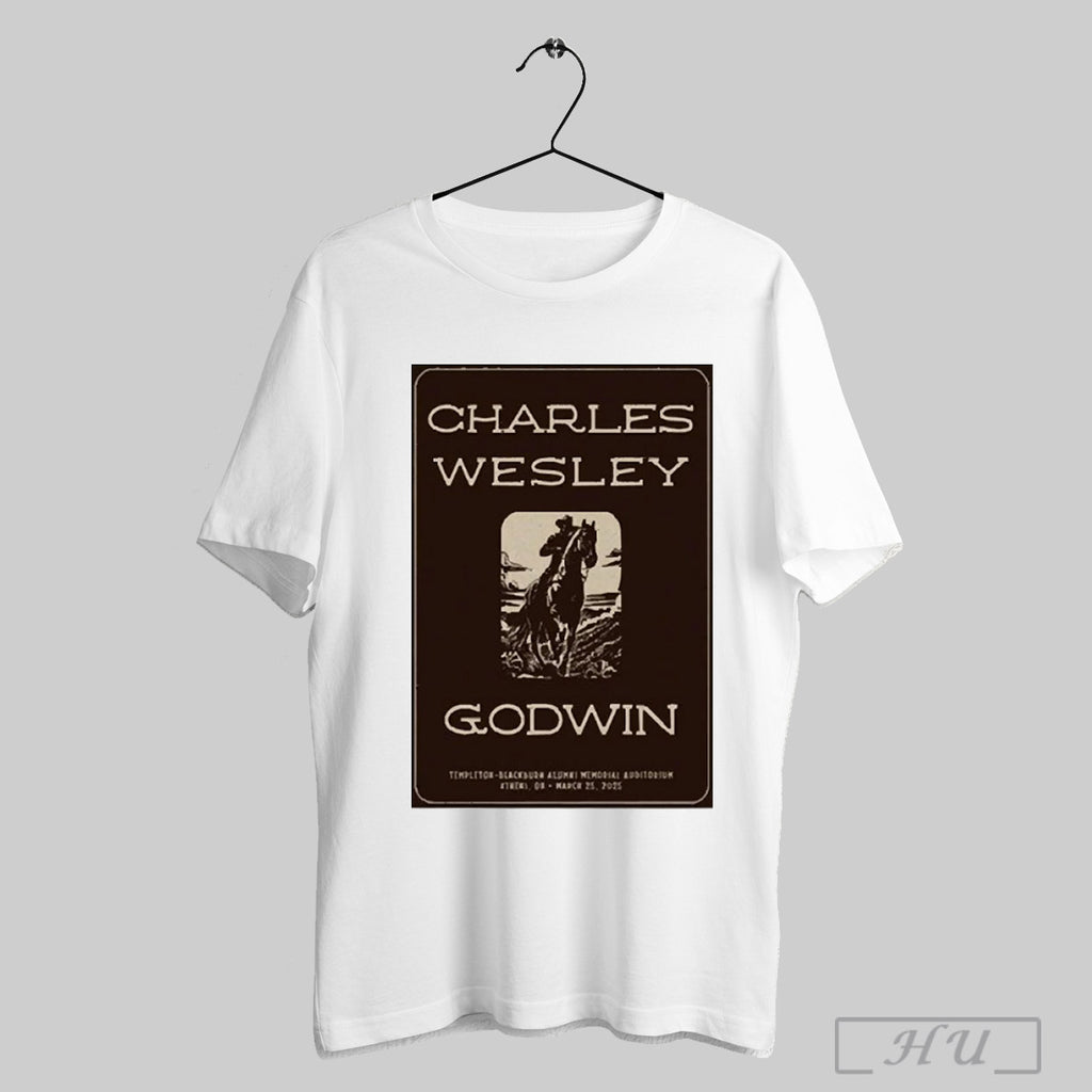 Charley Wesley Godwin On Mar 25 2025 In Athens Oh Poster T Shirt