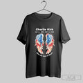 Charlie Kirk 1993 2025 Give Our Best To Rush Americas Wings Graphic Memorial