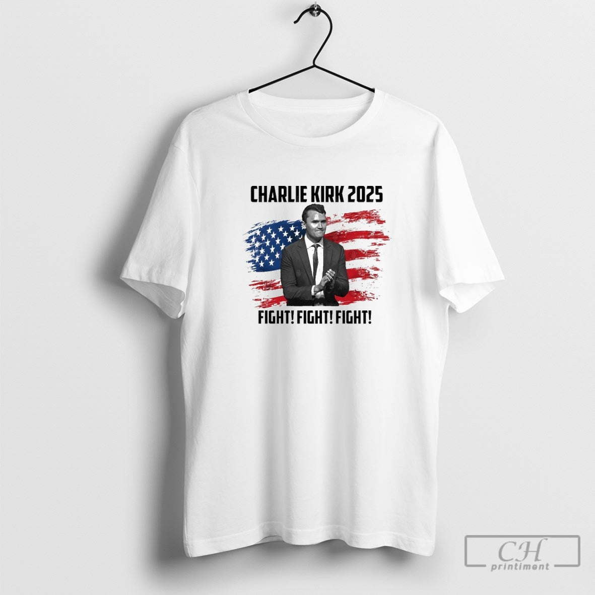 Charlie Kirk 2025 Fight Fight Fight Shirt Sweater