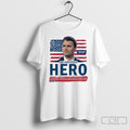 Charlie Kirk American Hero Patriotic Flag