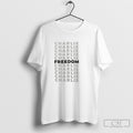 Charlie Kirk Freedom Black Text Shirt Sweater