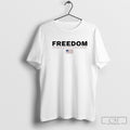Charlie Kirk Freedom Dont Stop Fighting Usa Flag Shirt Sweater