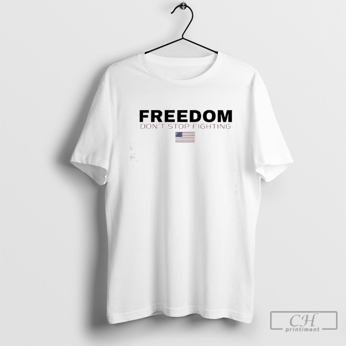 Charlie Kirk Freedom Dont Stop Fighting Usa Flag Shirt Sweater