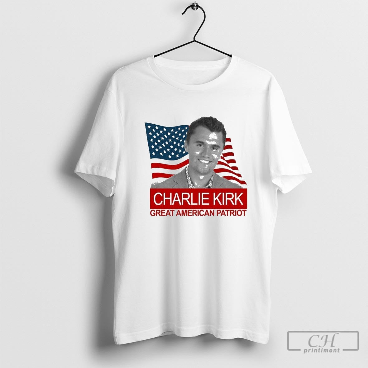 Charlie Kirk Great American Patriot Usa Tribute Shirt Sweater