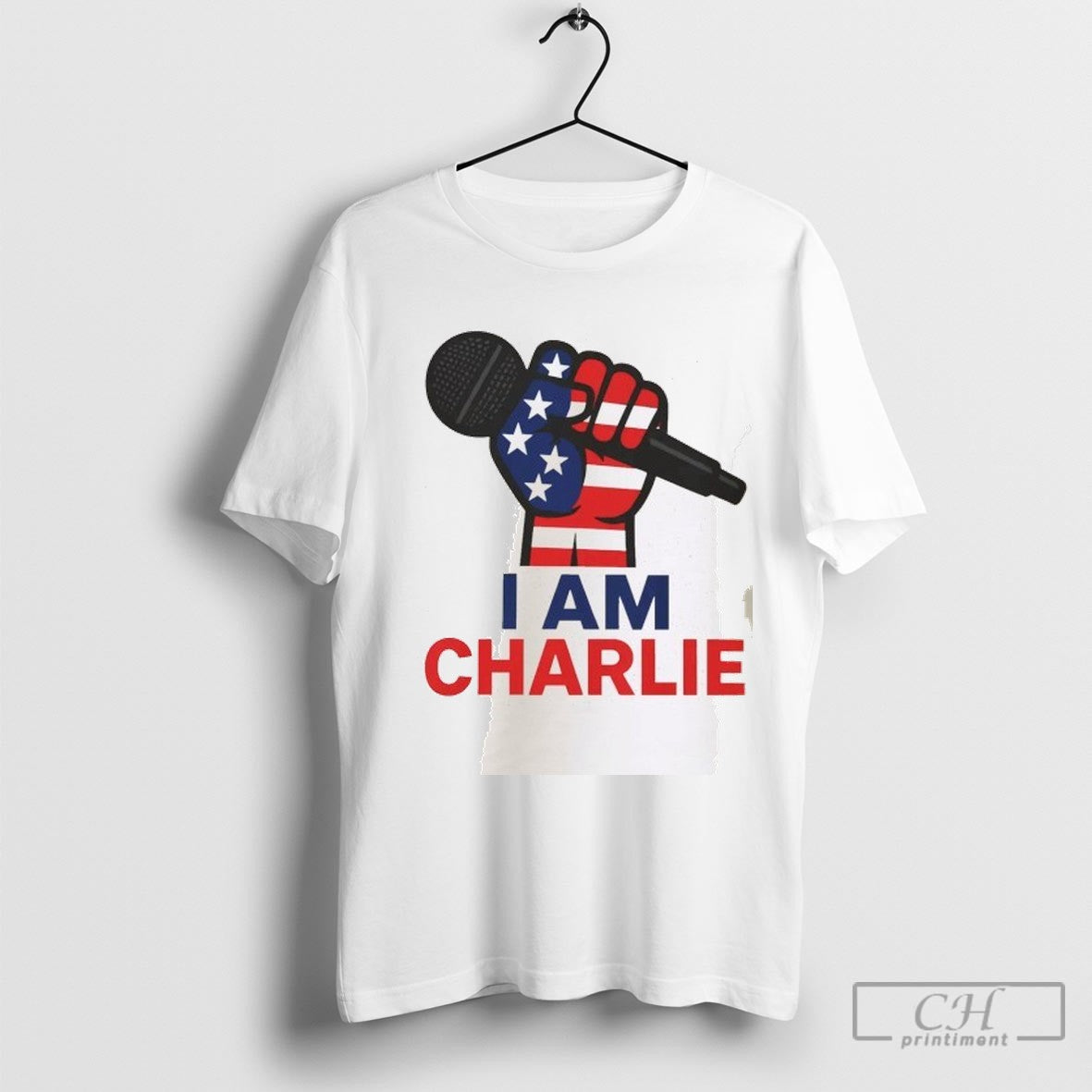 Charlie Kirk I Am Charlie Usa Flag Shirt Sweater