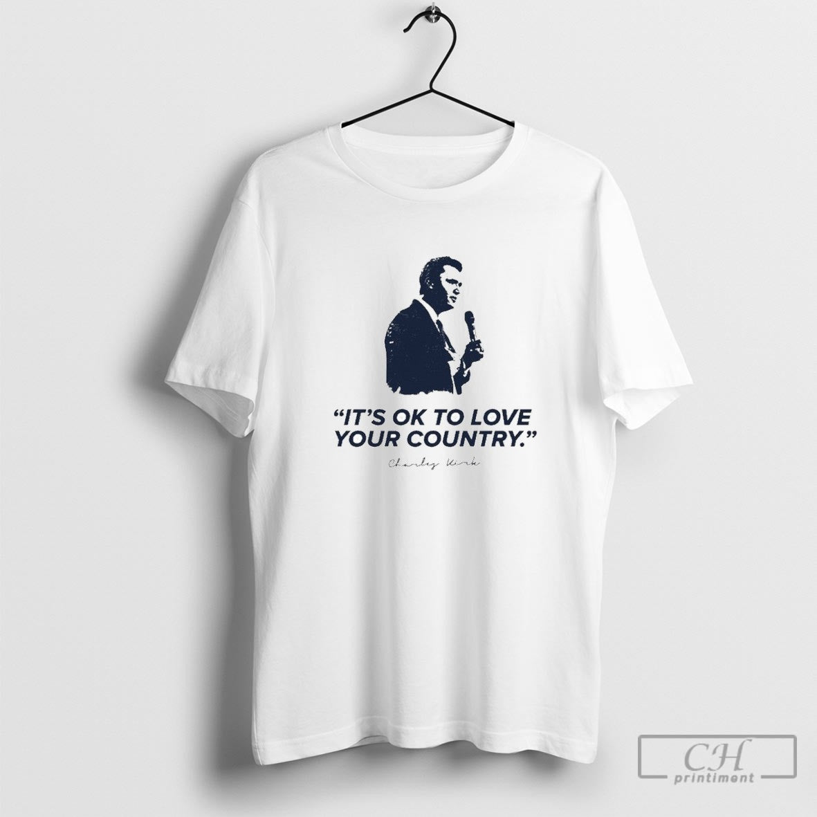 Charlie Kirk Its Ok To Love Your Country Shirt Sweater