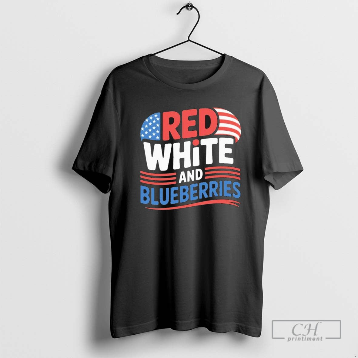 Charlie Kirk Red White And Blueberries Fourth Of July Humor