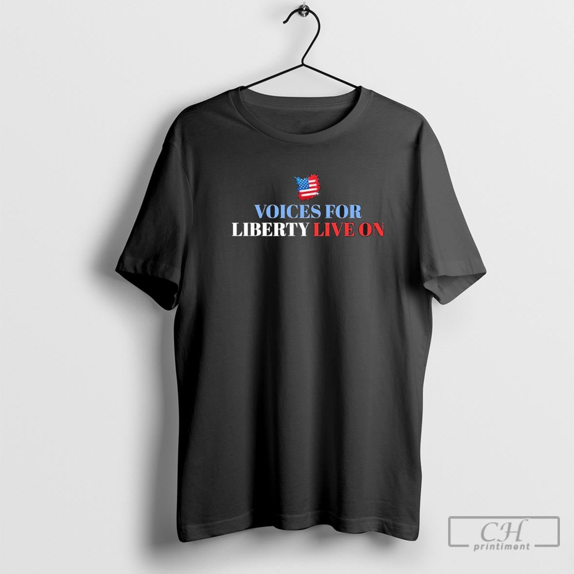 Charlie Kirk Voices For Liberty Live On Inspirational Freedom Shirt Sweater