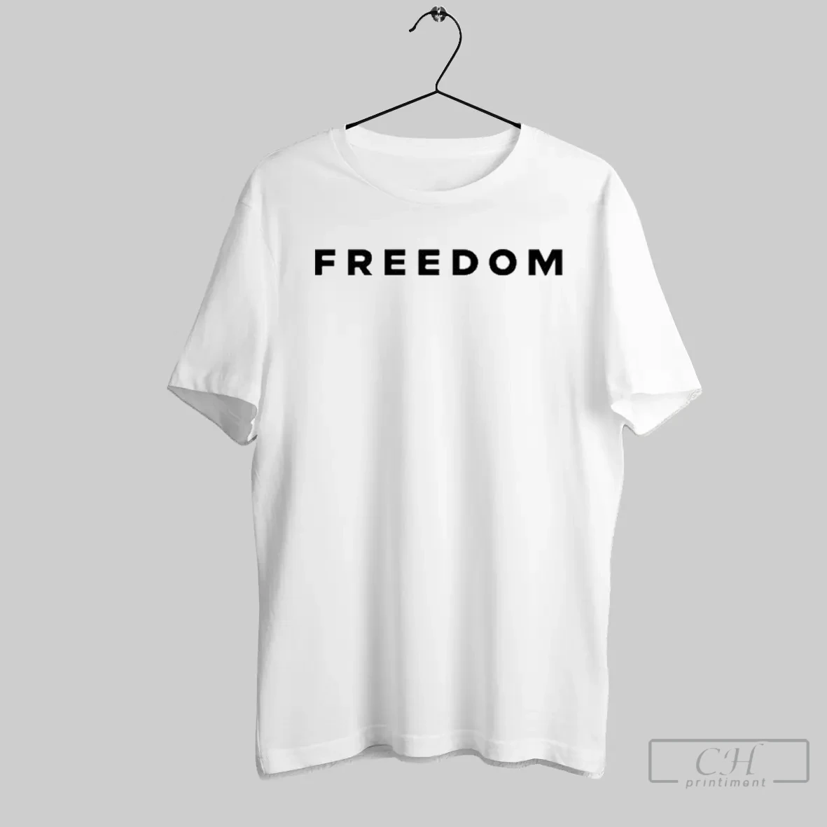Charlie Kirk Wearing Freedom T Shirt