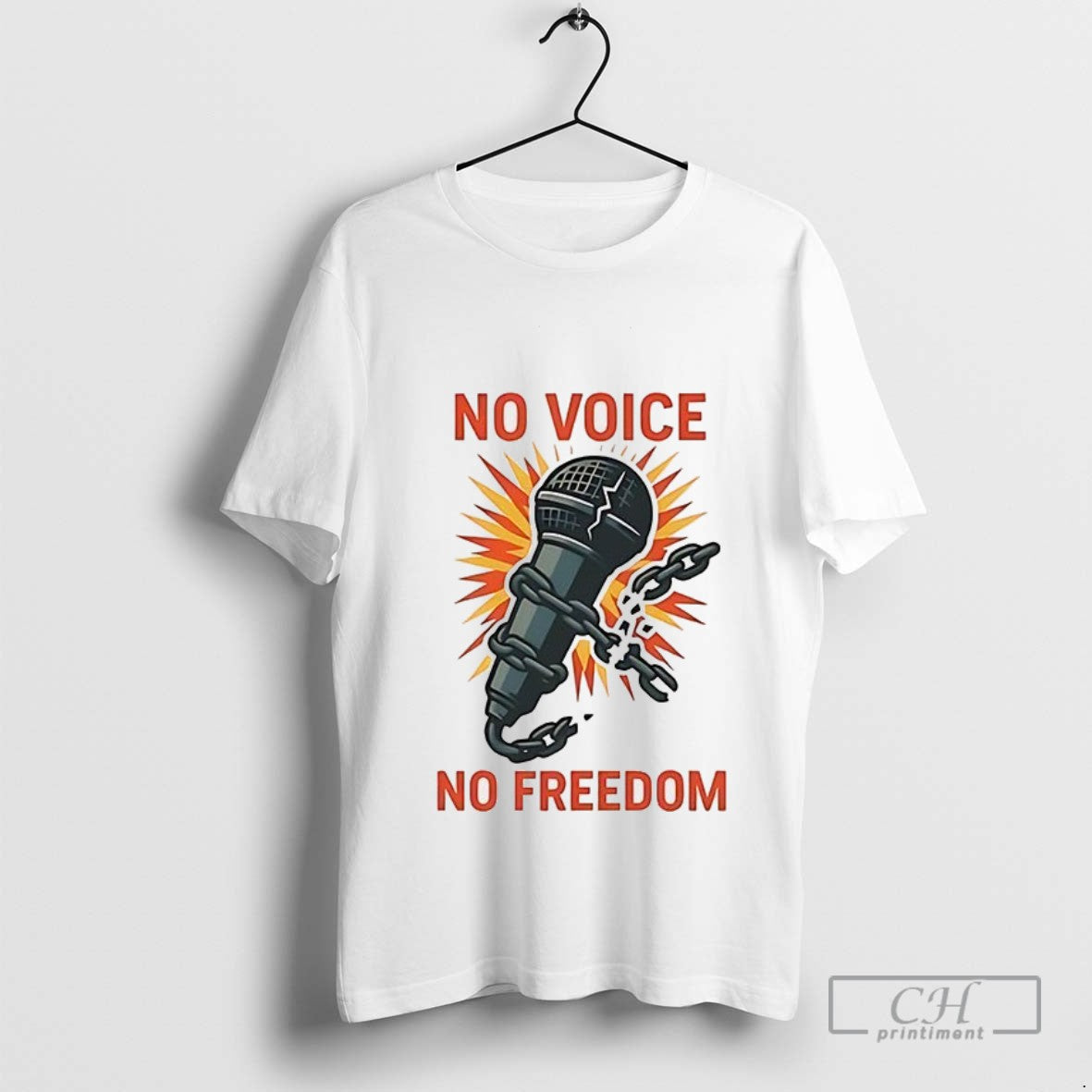 Charlie Kirk No Voice No Freedom T Shirt Sweater