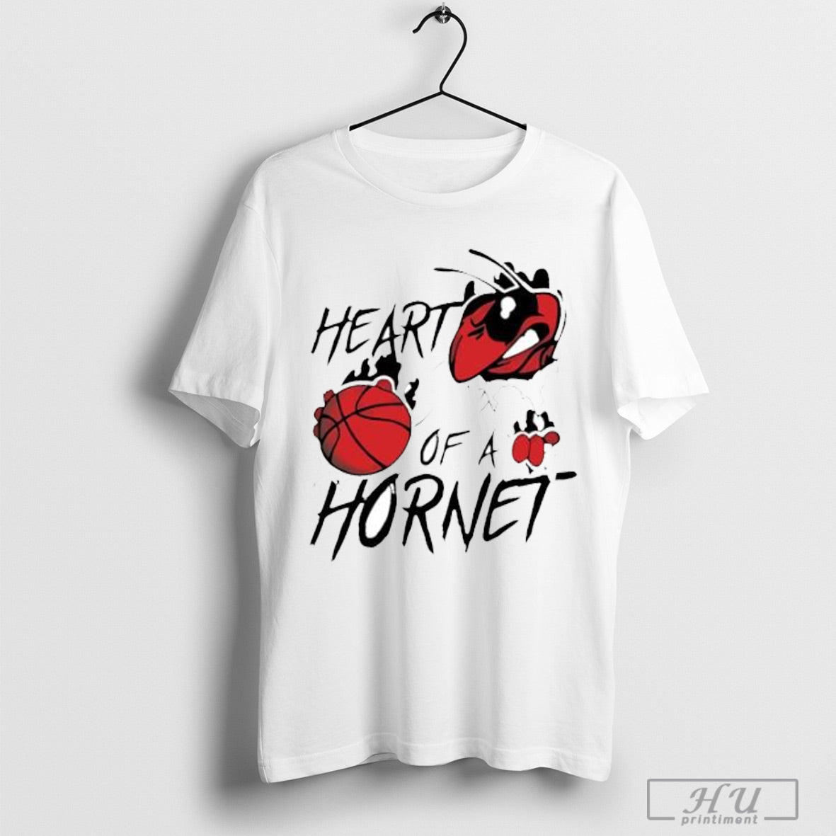 Charlotte Hornets Heart Of A Hornet T Shirt