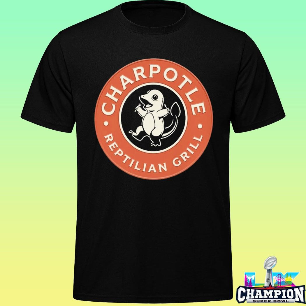 Charpotle Pokemon Reptilian Girl Shirt