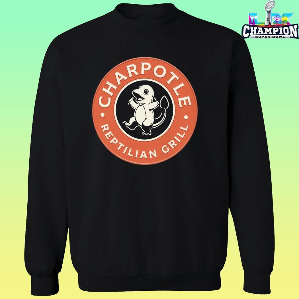 Charpotle Pokemon Reptilian Girl Shirt