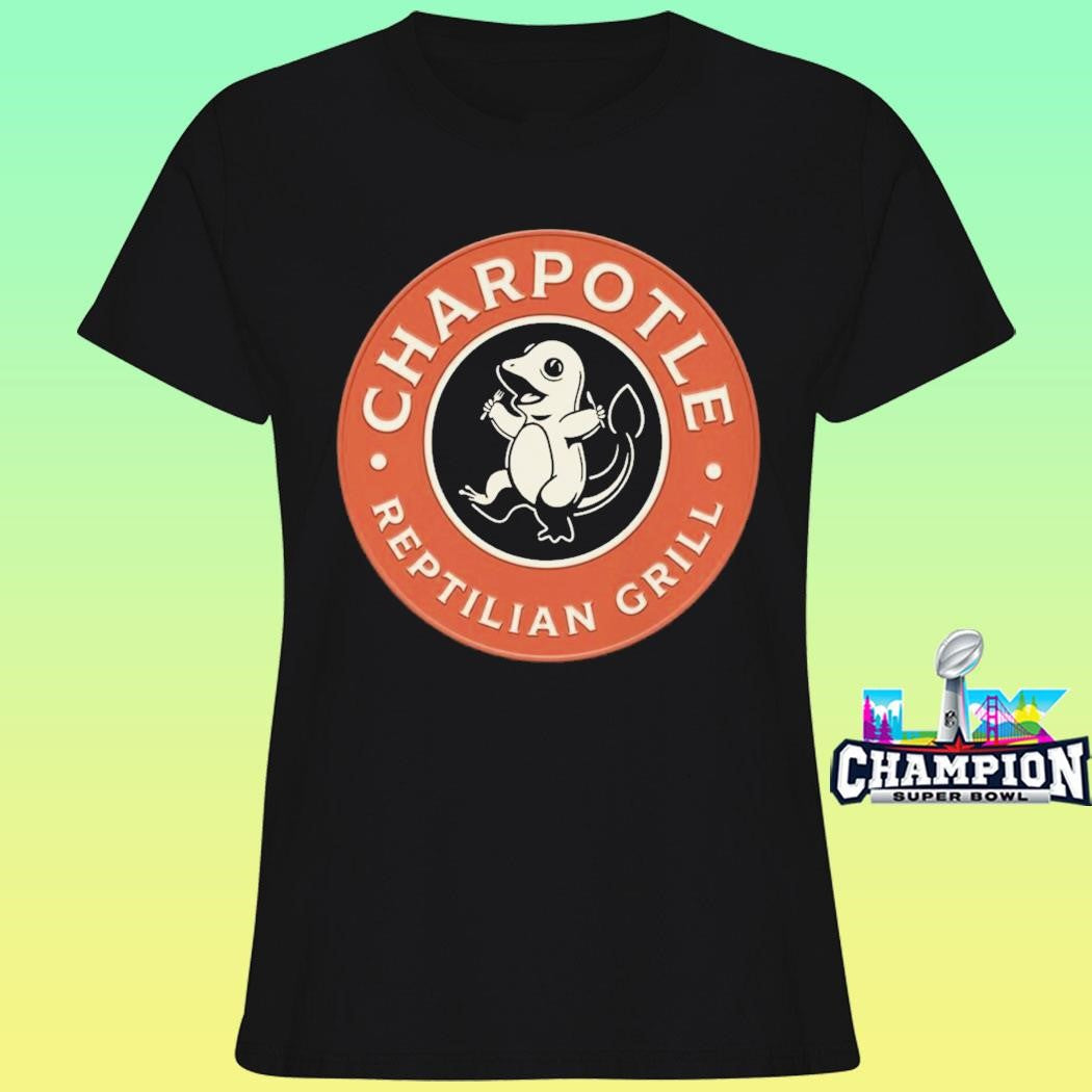 Charpotle Pokemon Reptilian Girl Shirt