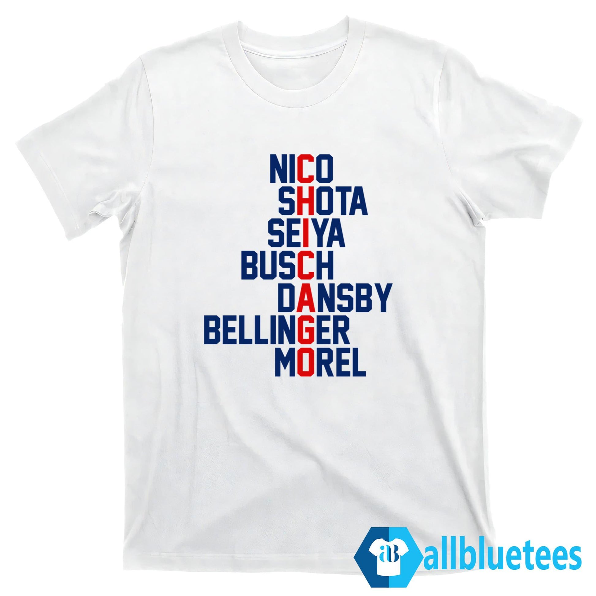 Chicago 2024 Nico Shota Seiya Busch Dansby Bellinger Morel Shirt