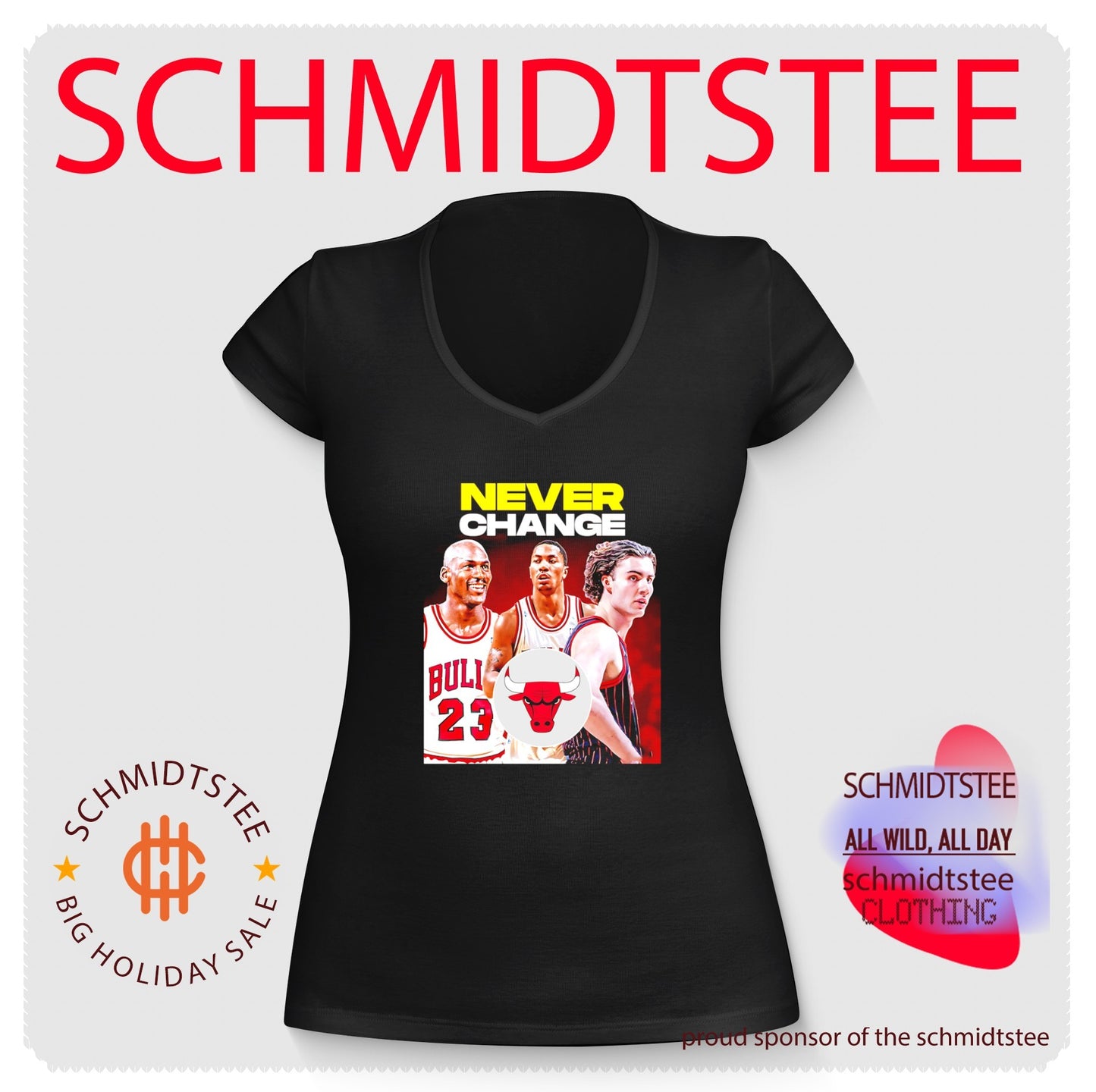 Chicago Bulls Never Change shirt