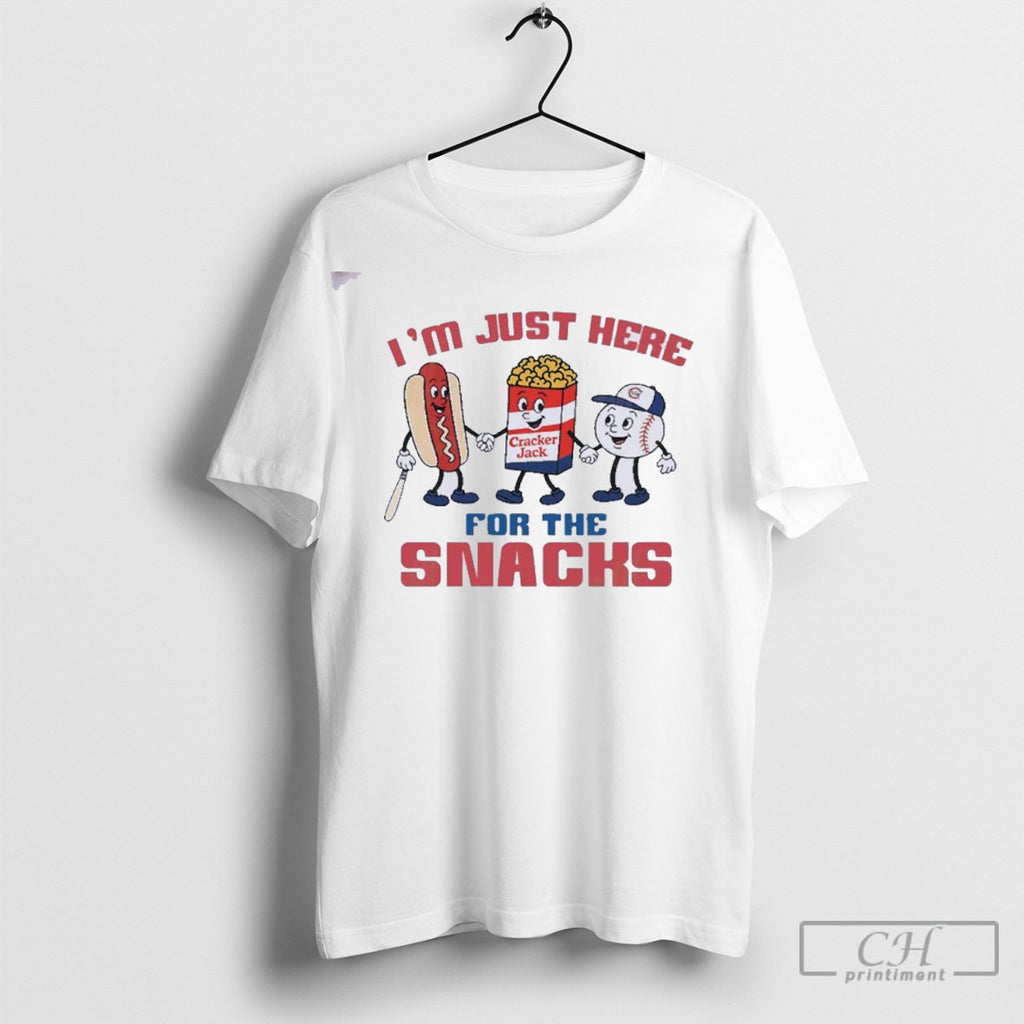 Chicago Cubs Cubbie Here For The Snacks Shirt Sweater