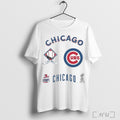 Chicago Cubs Defined 3x Champions T Shirt