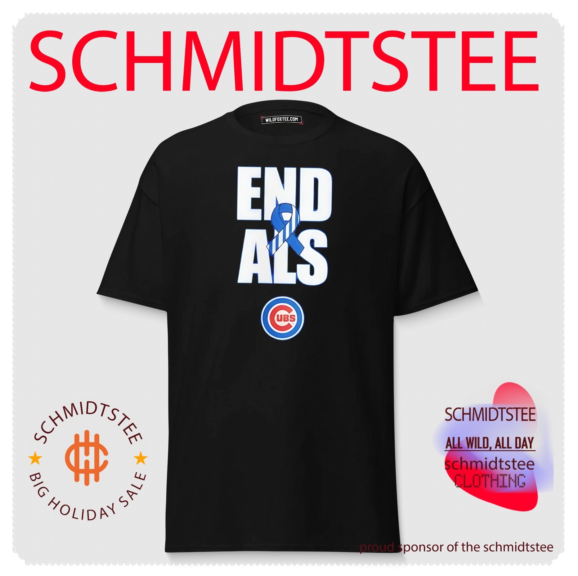 Chicago Cubs End ALS Lou Gehrig Day Shirt