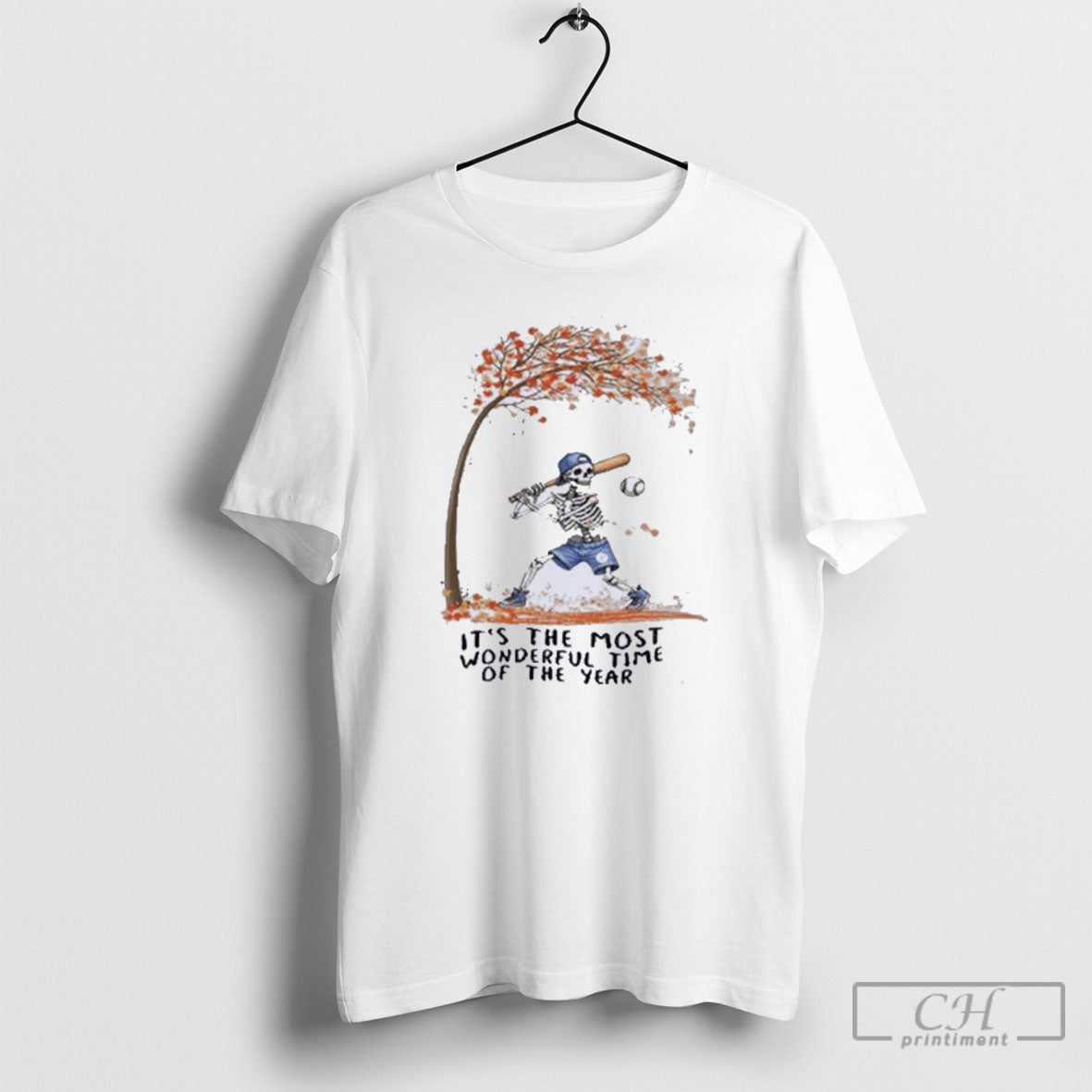 Chicago Cubs Skeleton The Most Wonderful Time Of The Year Shirt Sweater