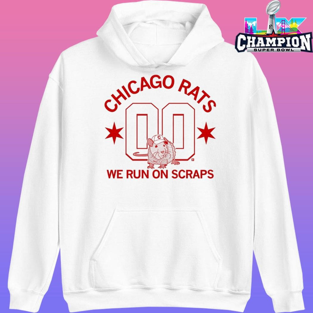 Chicago Rats We Run On Scraps Shirt