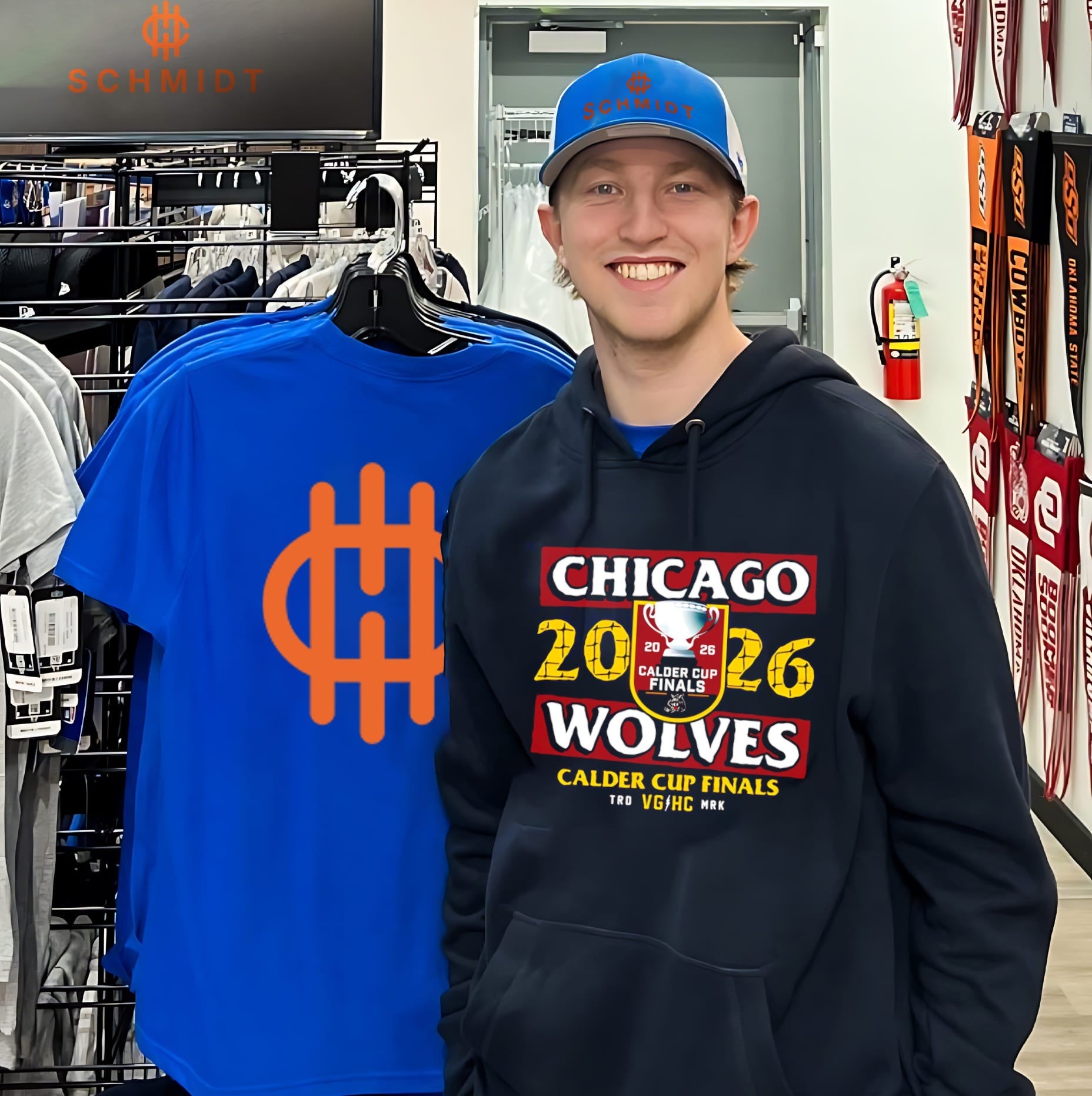 Chicago Wolves 2026 Calder Cup Finals shirt