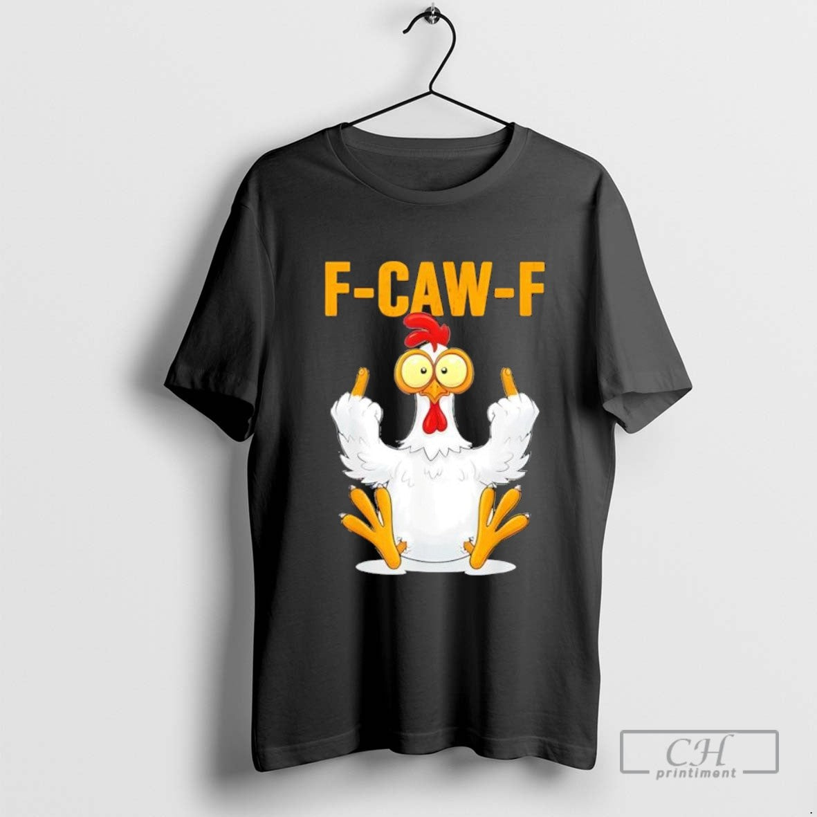 Chicken F Caw F Quote Rooster Meme T Shirt Sweater