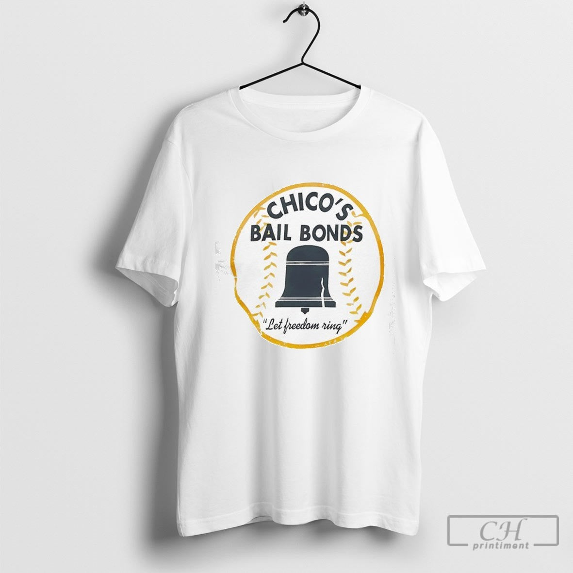 Chicos Bail Bonds Let Freedom Ring Shirt Sweater