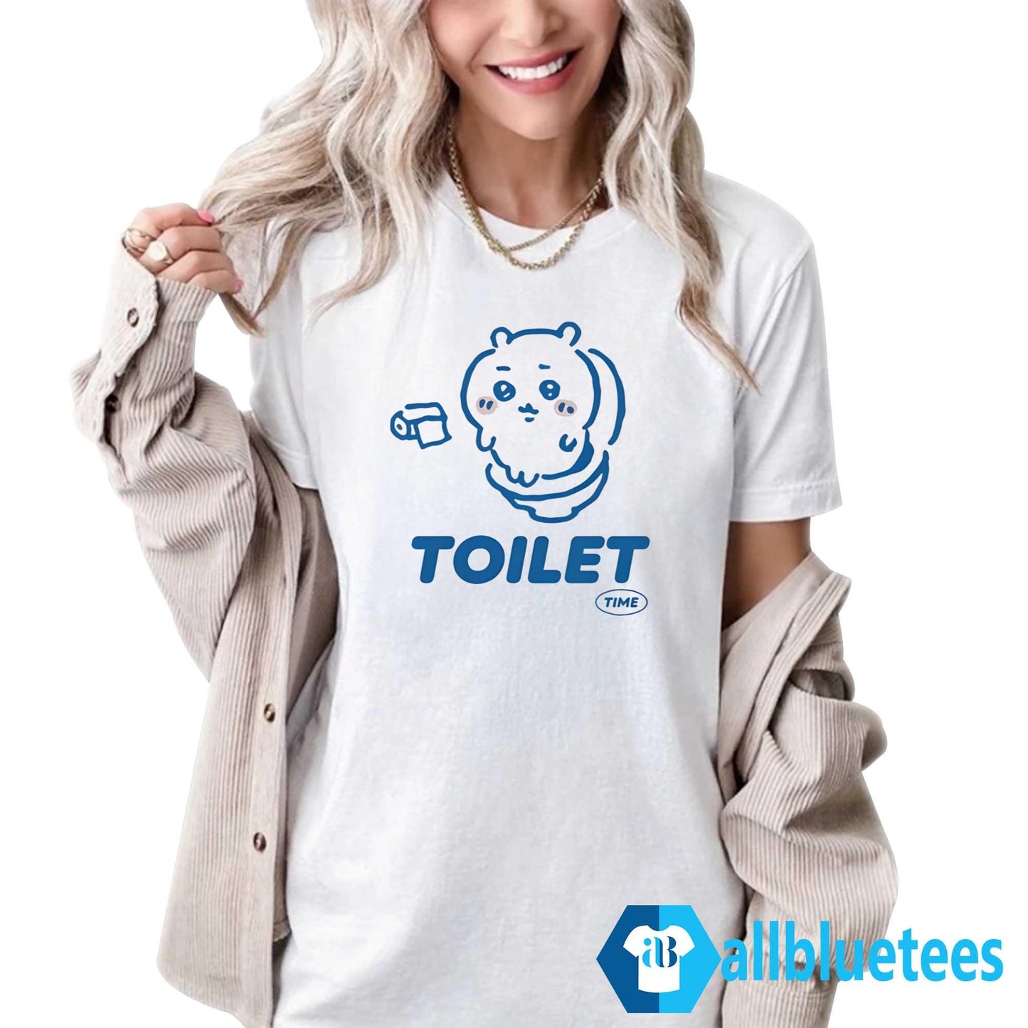Chiikawa Toilet Time Shirt