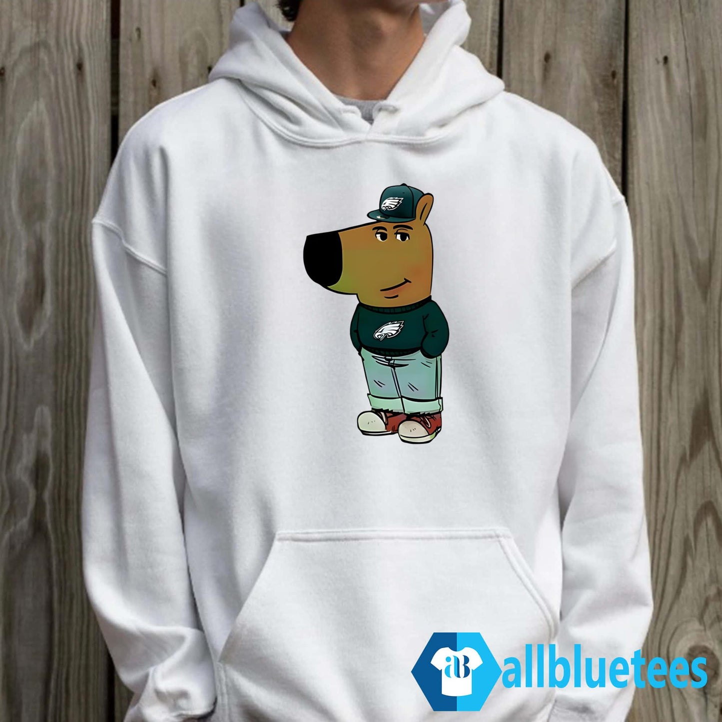 Chill Guy Eagles Shirt