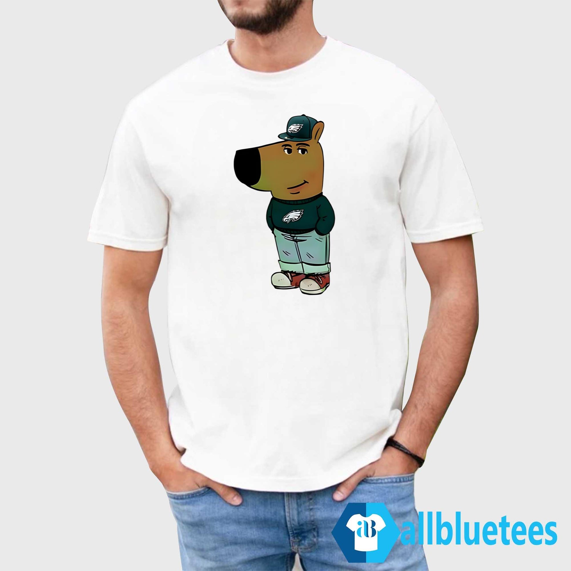 Chill Guy Eagles Shirt