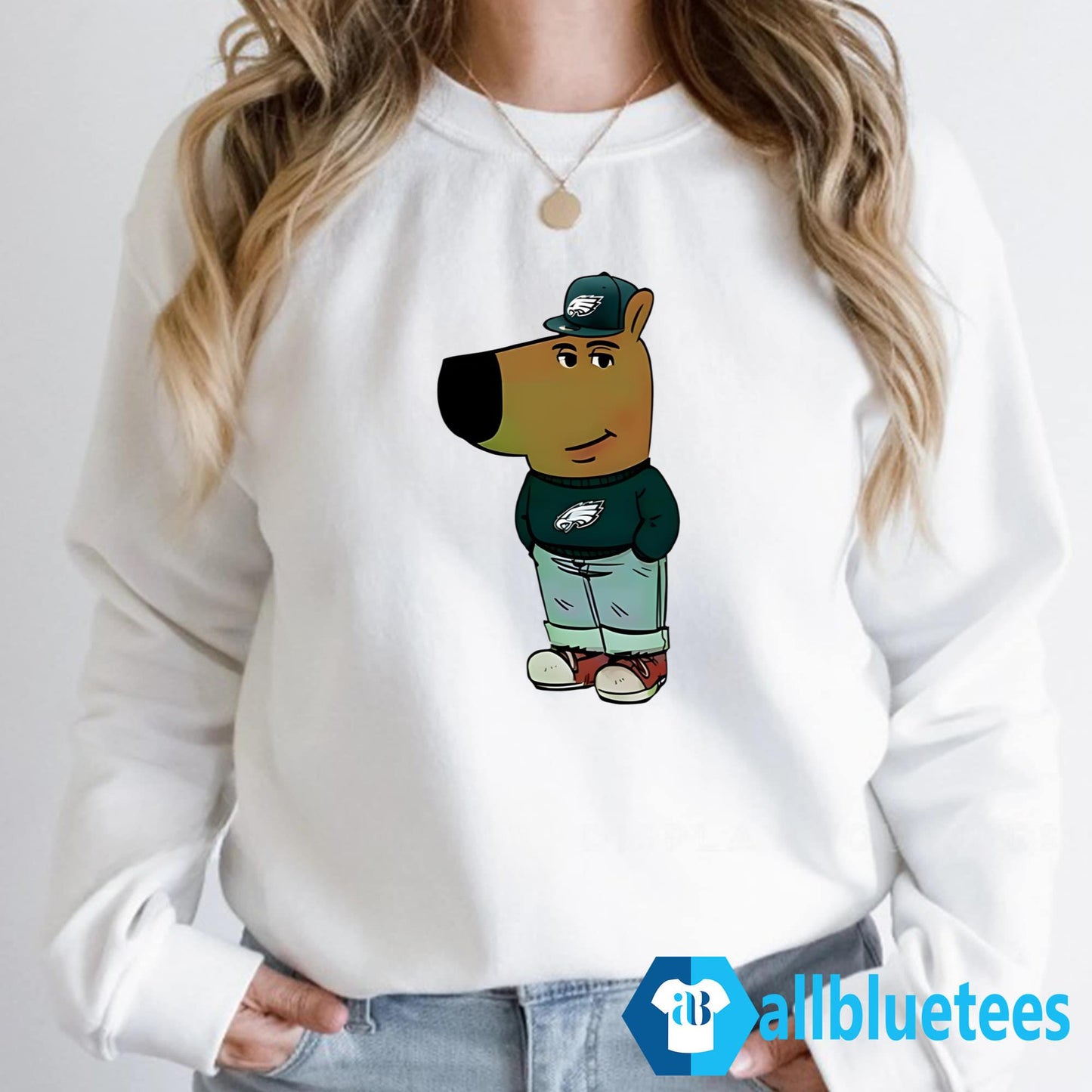 Chill Guy Eagles Shirt