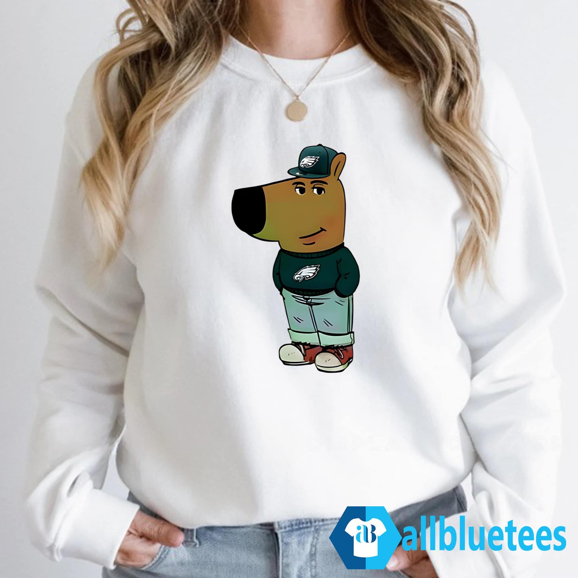 Chill Guy Eagles Shirt