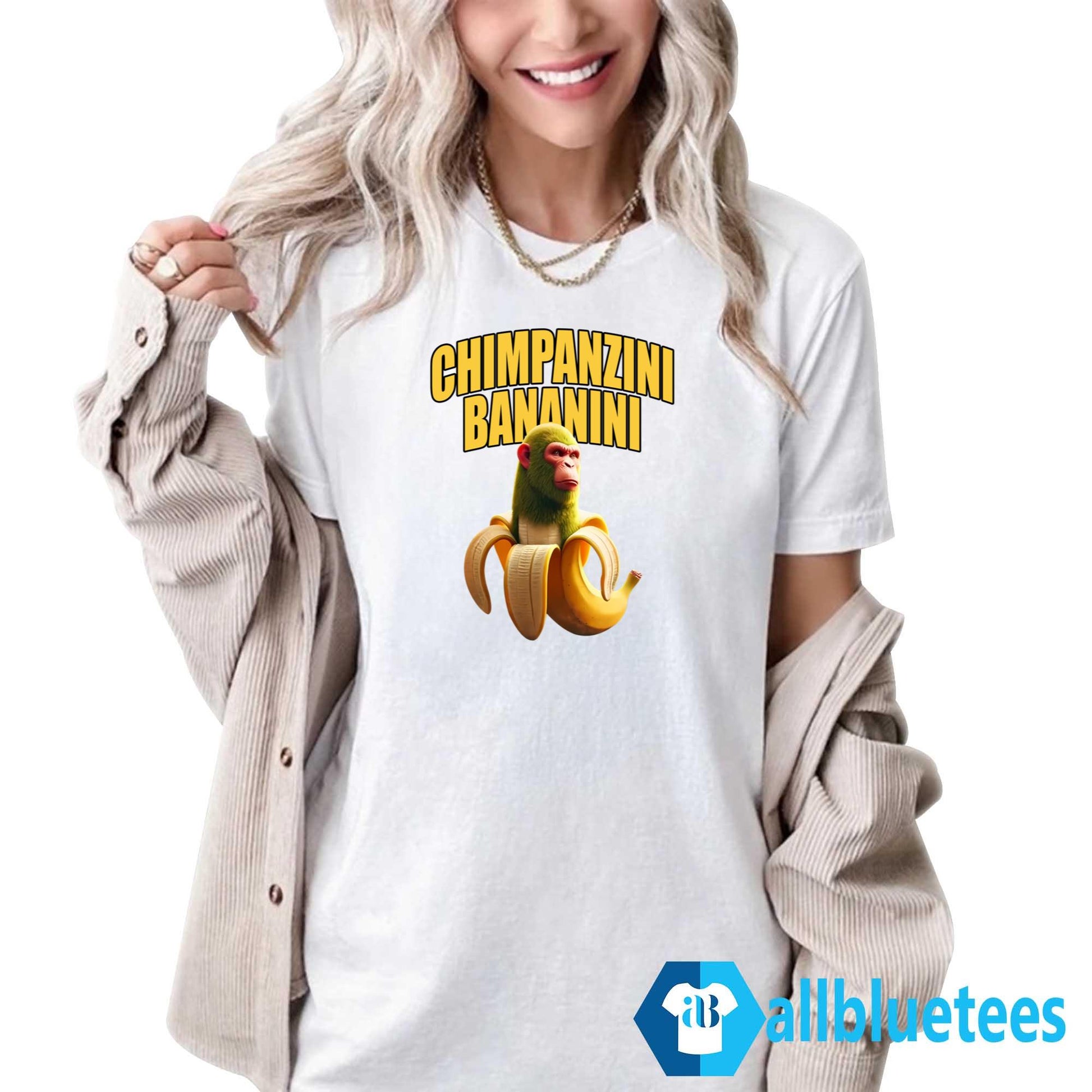 Chimpanzini Bananini Banana Monkey Shirt