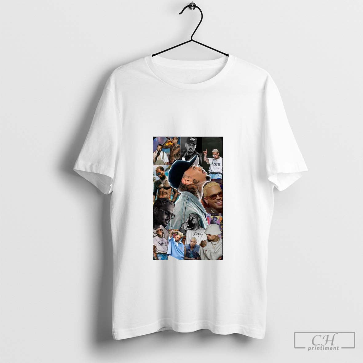 Chris Brown Collage Shirt Classic Tee