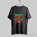 Christmas Thug Life Grinch Smoking Red