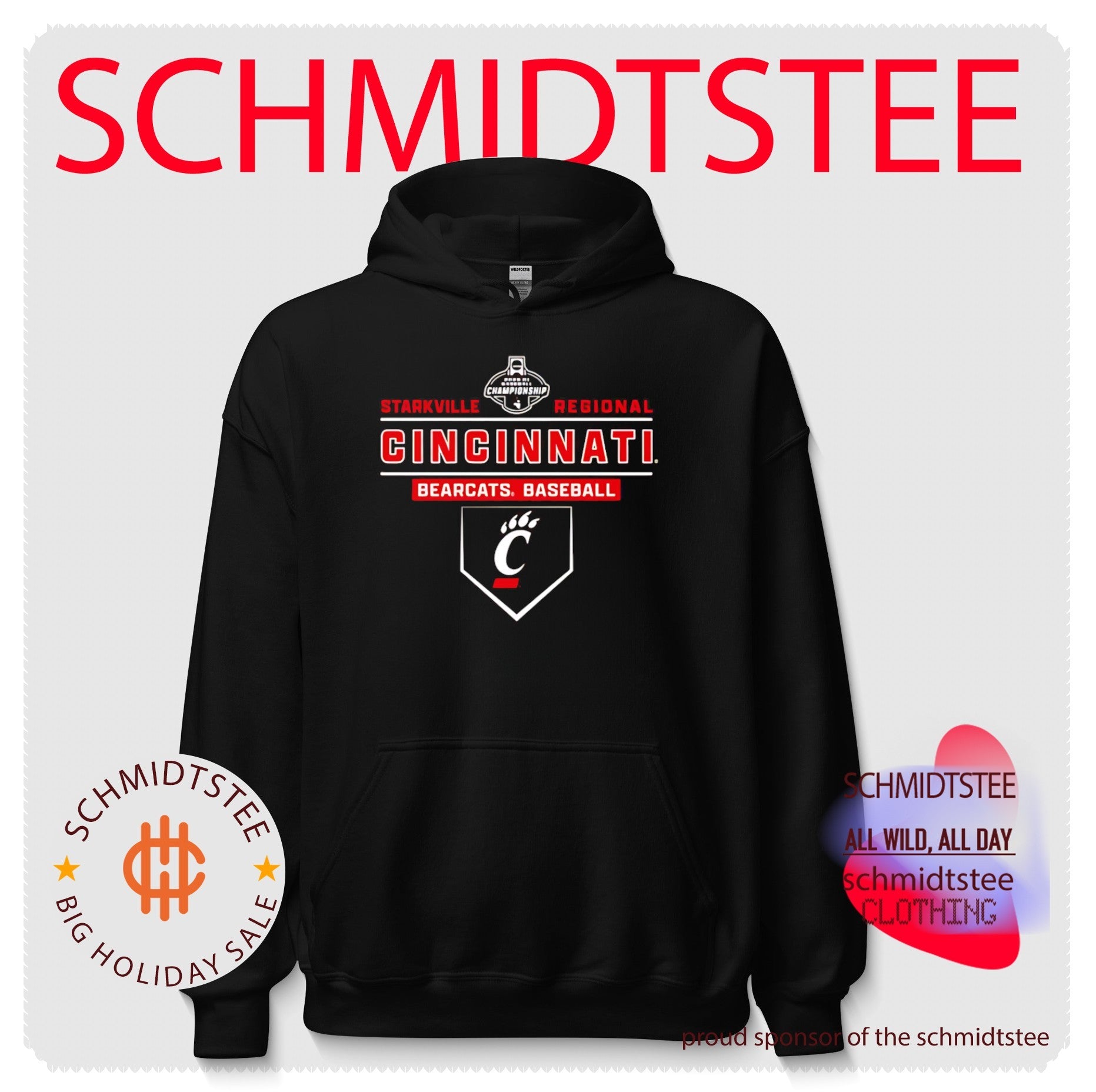 Cincinnati Baseball 2026 Regional Bound shirt