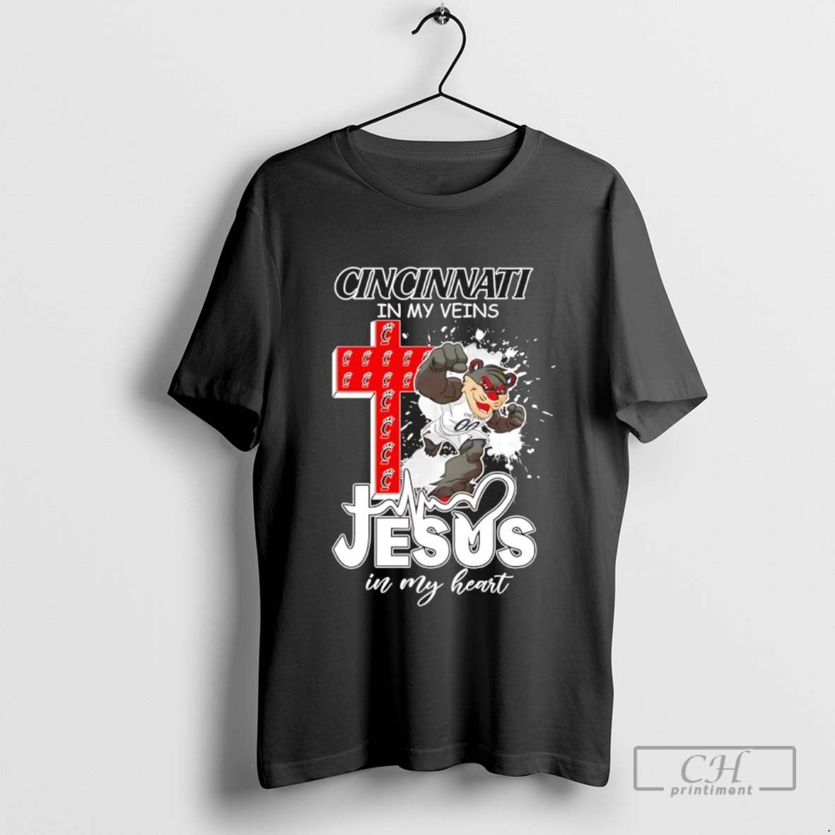 Cincinnati Bearcats Football In My Veins Jesus In My Heart