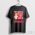 Cincinnati Reds Grinch Christmas They Hate Us Aint Us Shirt Sweater