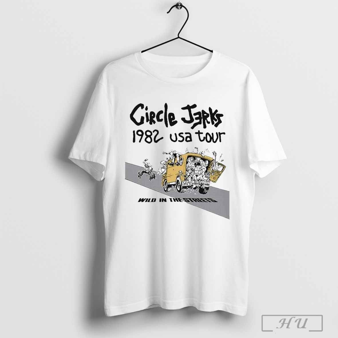 Circle Jerks 1982 Usa Tour Wild In The Streets